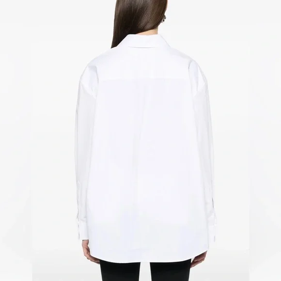 Alexander Wang White Button Down Shirt - Picture 4 of 7